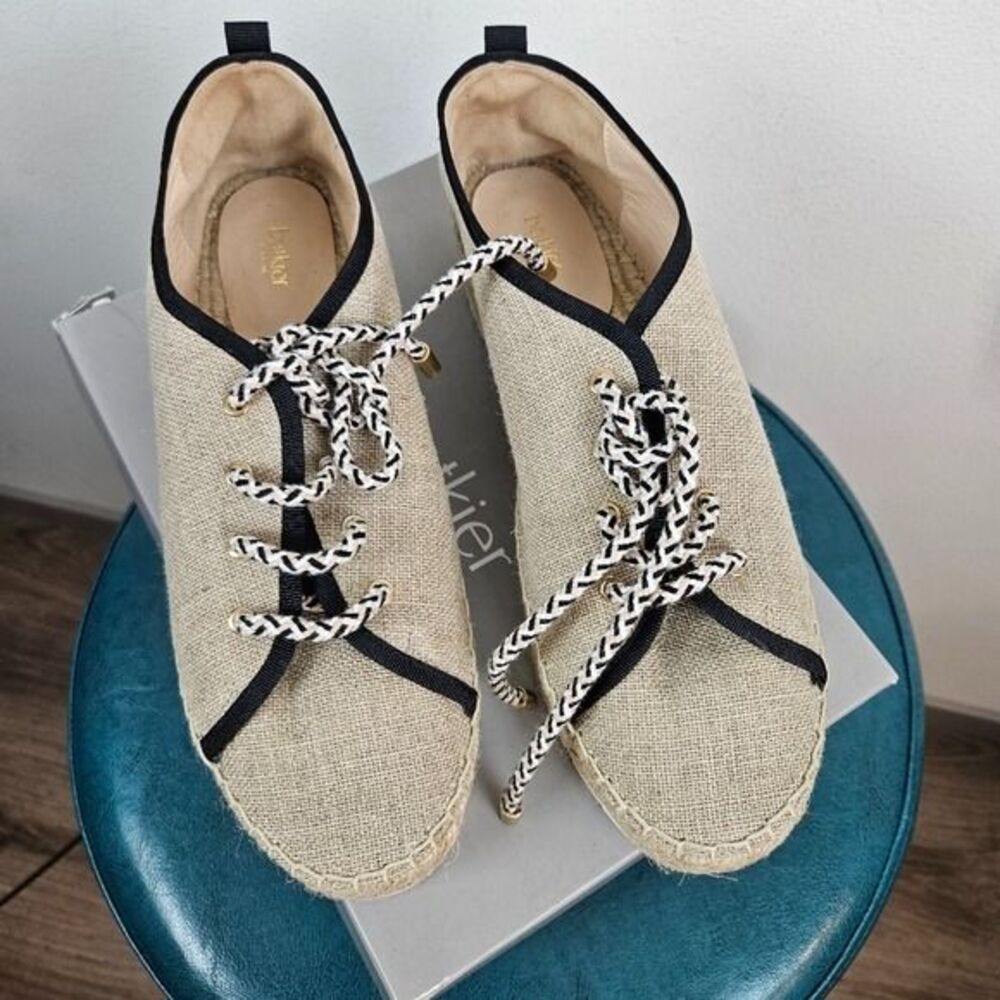 Botkier Wren Lino Natural Espadrille Shoes Size 10M New